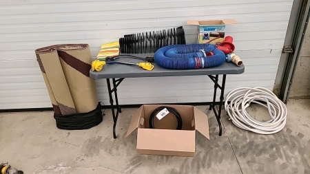 Lot of Camping Trailer Items