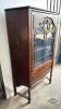 UNIQUE 1940'S WALNUT CHINA CABINET - 4