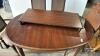 EXTENSION TABLE WITH (1) 18IN LEAF AND (6) CHAIRS - 2