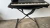 TECHNICS KEYBOARD WITH STAND - 7
