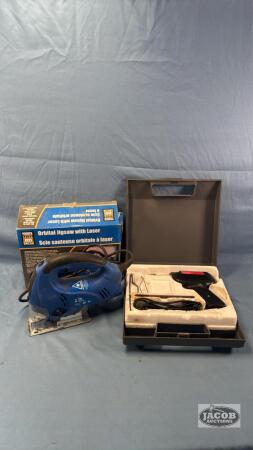 ORBITAL JIGSAW AND WELLER SOLDERING GUN