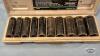 POWERFIST 10 PIECE 1/2IN DRIVE DEEP IMPACT SOCKETS - 2