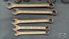 12 PIECE MASTERCRAFT SAE COMBINATION WRENCH SET - 2