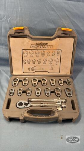 MASTERCRAFT CROWS FOOT WRENCH SET