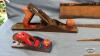 (2) HAND PLAINS AND (5) HAND SAWS - 4
