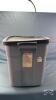 RUBBERMAID 69L TOTE WITH LID - 2