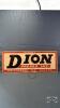 (1) METAL DION INC. SIGN