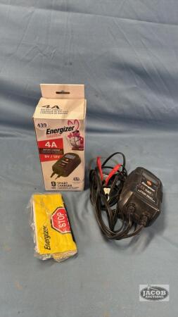 ENERGIZER 4AMP 6/12VOLT SMART CHARGER