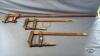 (3) SLIDING BAR CLAMPS - 2