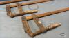 (3) SLIDING BAR CLAMPS - 3