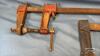 (3) SLIDING BAR CLAMPS - 4