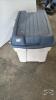 RUBBERMAID TOTE WITH HINGED LID - 4