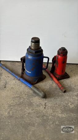 (2) BOTTLE JACKS