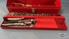 METAL TOOL BOX WITH CONTENTS - 2