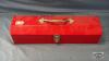 METAL TOOL BOX WITH CONTENTS - 6