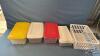 ASSORTMENT OF SMALL TOTES AND BASKET - 4