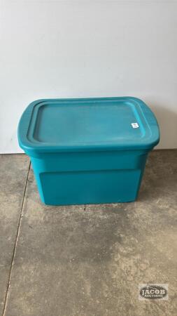 STERLITE TOTE WITH LID