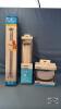 (2) MOEN TOWEL RACKS AND A 24IN GRAB BAR