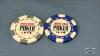 POKER CHIP SET IN LEATHER CASE - 2