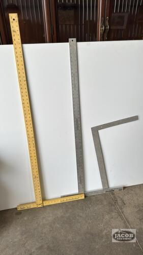 (2) T SQUARES AND A 24IN SQUARE