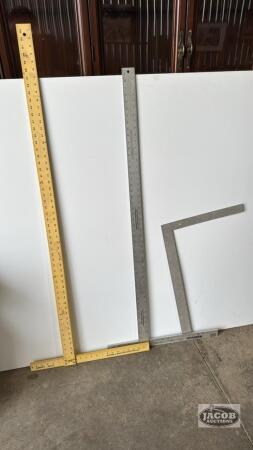 (2) T SQUARES AND A 24IN SQUARE