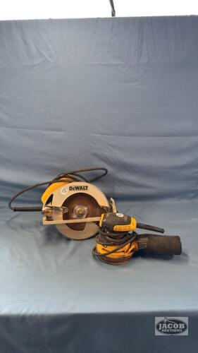 DEWALT POWER TOOL LOT