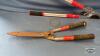 (2) PAIRS OF PRUNERS (1) PAIR IS EXTENDABLE - 2