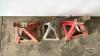 (3) JACK STANDS (2) ARE 3 TONNE MOTOMASTER - 3