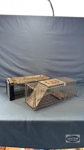 (2) LIVE TRAPS