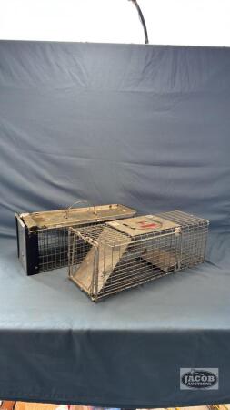 (2) LIVE TRAPS
