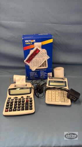 (2) ELECTRIC CALCUALATORS