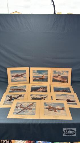 (11) BOAT AND AIRPLANE PICTURES