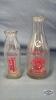 "SILVERWOODS" AND A "LIONS HEAD DAIRY MILK BOTTLE"