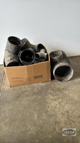 QUANTITY OF ABS AND PVC FITTINGS
