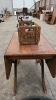 Coca-Cola Wooden Crate and Drop Leaf Table - 5