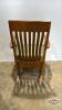 SLATTED HIGH BACK WOODEN ROCKING CHAIR - 3