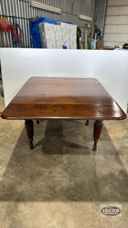 DROP LEAF WOODEN TABLE