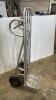 ALUMINUM (2) WHEEL HAND CART WITH BRAKES - 2
