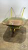 METAL WHEEL BARREL