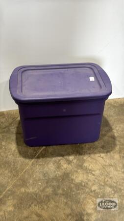 STERILITE TOTE WITH LID