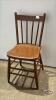 SPINDLE BACK WOODEN CHAIR