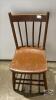 SPINDLE BACK WOODEN CHAIR - 2