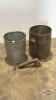 METAL PAIL LOT WITH SPRAYER