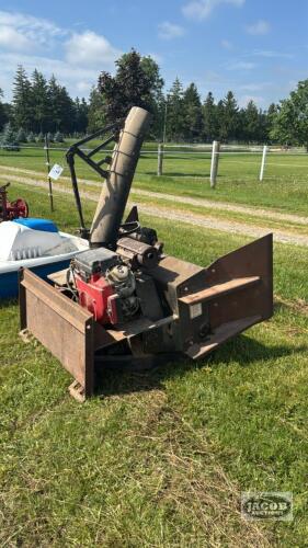 SMYTH 48IN SKID STEER MOUNT SNOW BLOWER