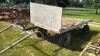 9FT RUBBER TIRED WAGON WITH SPRINGS - 2