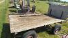 9FT RUBBER TIRED WAGON WITH SPRINGS - 6