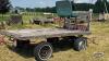 10FT WAGON ON SPRINGS WITH TONGUE - 6