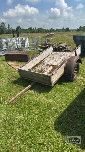 SHOP BUILT UTILITY TRAILER