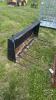 MANURE BUCKET WITH SKID STEER HOOK UP
