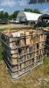 SPLIT FIREWOOD IN METAL CRATE - 3